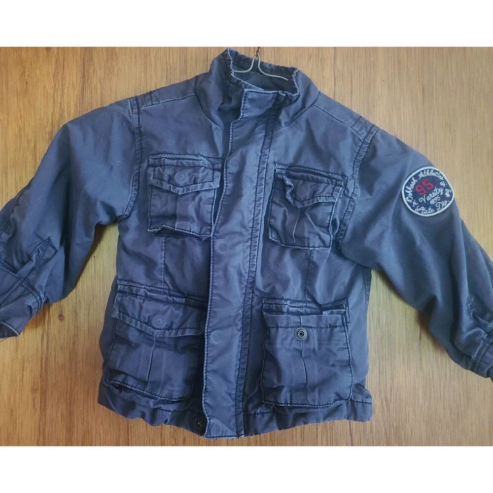 Oshkosh‎ Tactical Fleece Lined Gray Jacket 2T